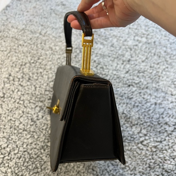 VINTAGE BAGUETTE HANDBAG - Picture 6 of 6